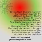 Emma Watson Instagram - Fashion lacks urgency when it comes to the climate emergency, according to newly revealed data on 2,500 brands’ environmental track records. It’s important that we have a handle on what impact the fashion industry is having and where it’s going. 👀👀👀 @goodonyou_app written by: @sophiebenson ♥️♥️♥️