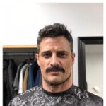Enver Gjokaj Instagram – So this is what I would look like if I didn’t have the facial hair of a 12 y/o. The mustache is a bonus. Los Angeles, California