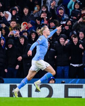 Erling Haaland Instagram - Nothing but pure love for this competition! 🔵 #mancity #UCL