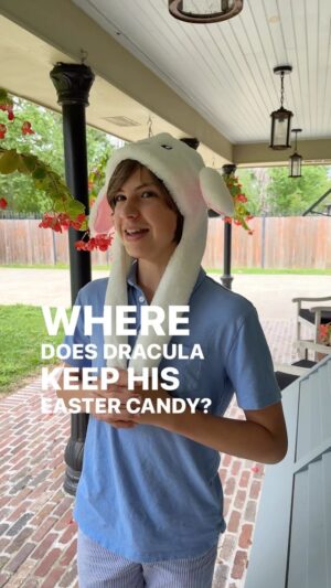 Ethan Thomas Jung Instagram - Another holiday, so that means jokes! Happy Easter! #easter #joke #dadjokes #holiday #funny #goodvibes #laugh #happy