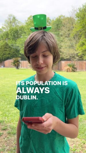 Ethan Thomas Jung Instagram - Happy St. Patrick’s Day ☘️ 🇮🇪 

#jokes #irish #ireland #stpatricksday #happystpatricksday #happysaintpatricksday #laugh #silly