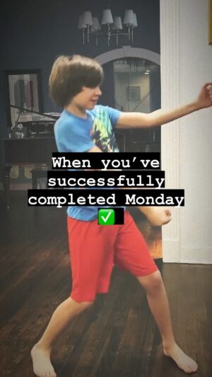 Ethan Thomas Jung Instagram - Does this mean I progress to the next level? Tuesday!! #monday #ididit #whew #keeponkeepingon #dance #silly #happy #smile #bestoftheday #positivevibes