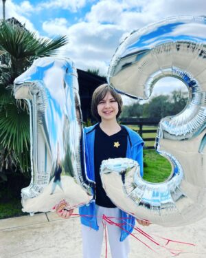 Ethan Thomas Jung Instagram - Enjoying my birthday weekend! #itsmybirthday #hbd #birthday #happybirthday #balloons #13 #teen #teenager #bestoftheday #positivevibes #happy #smile