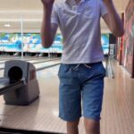 Ethan Thomas Jung Instagram - Went bowling last night on the last day of summer break. 🎳 There were some strikes and spares, but also some gutter balls 😂 #bowling #familyfun #summer #backtoschool #fun   #instagood #photooftheday #followme #picoftheday #follow #me #instadaily #instalike #igers #life #amazing #instamood #bestoftheday