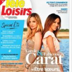 Fabienne Carat Instagram - Ce lundi en KIOSQUE @teleloisirs avec @carole_carat #entresoeurs Comme un air de vacances … comme un air de famille … Photo @brunobebert Agence @bestimage_agency Interview @isabelledhombres