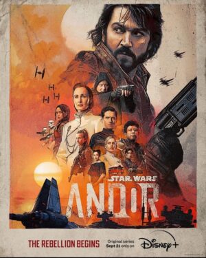 Faye Marsay Instagram - Very exciting. Very lucky.  Here Comes the Rebellion.  @andorofficial