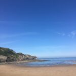 Faye Marsay Instagram - Sandsend. The North.