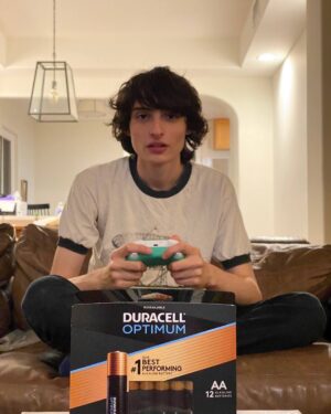 Finn Wolfhard Instagram - I love my gaming space, but I hate interruptions - so I #gamelonger with @Duracell. If you hate distractions as much as I do, then you’ll be stoked to hear that #Duracell is sending one winner to 5 days of interruption-free gaming paradise. This is gonna be an insane house with a chef, a housekeeper, and a stack of Duracell batteries. Learn how to enter at gamelongergetaway.com #ad