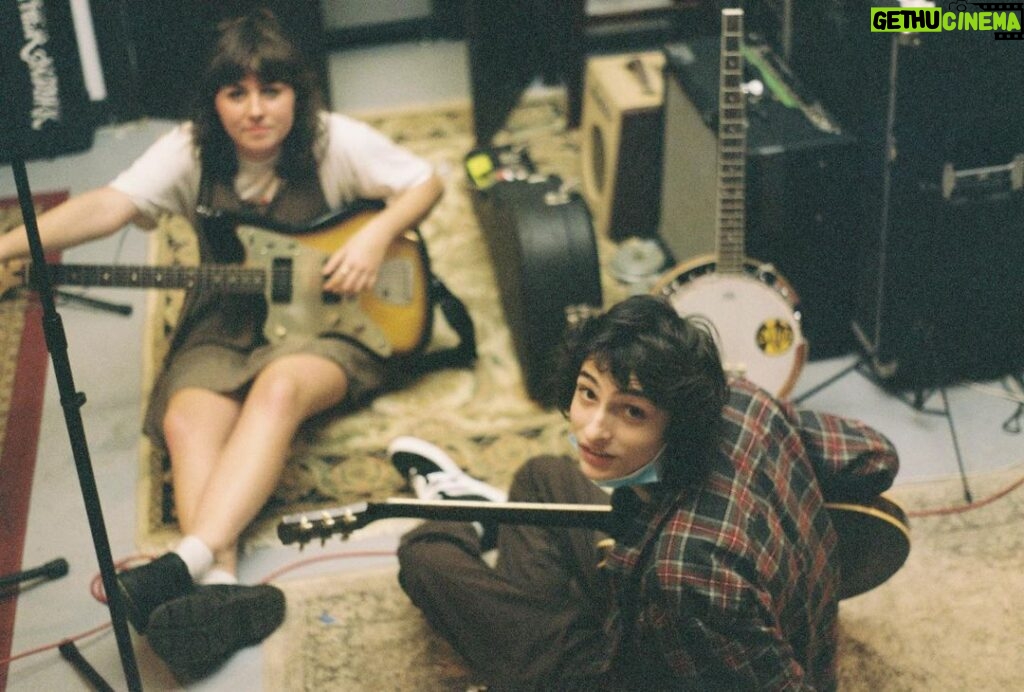 Finn Wolfhard Instagram - @theaubreysrphun @lunar_vacation we recorded together! Excited for y’all to hear what we did on Jan 12 via our exclusive partner. ❤