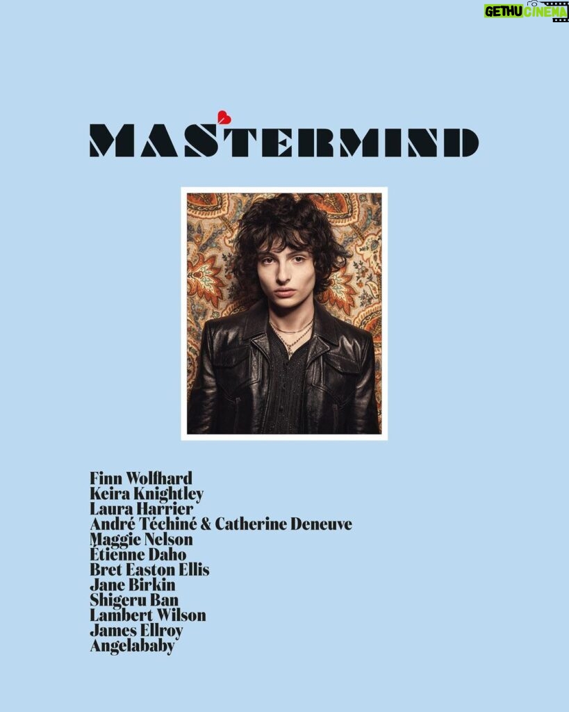 Finn Wolfhard Instagram - Thanks @marieameliesauve and to all @mastermind.magazine for setting up this cover - out Friday! Thanks also to a great team in Vancouver and for the chance to be reunited with @hollismithhead and to work for the first time with @craigmcdeanstudio - amazing!! Threads ❤ @ysl @anthonyvaccarello merci/mille grazie