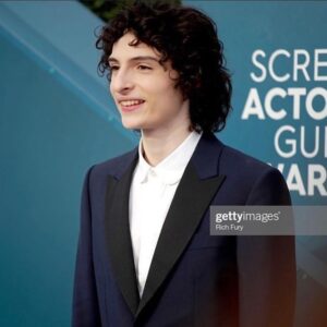 Finn Wolfhard Instagram - Thanks @gucci and big ❤️ to @rhondaspiesstylist @blondiemua @netflix @strangerthingstv @sagawards