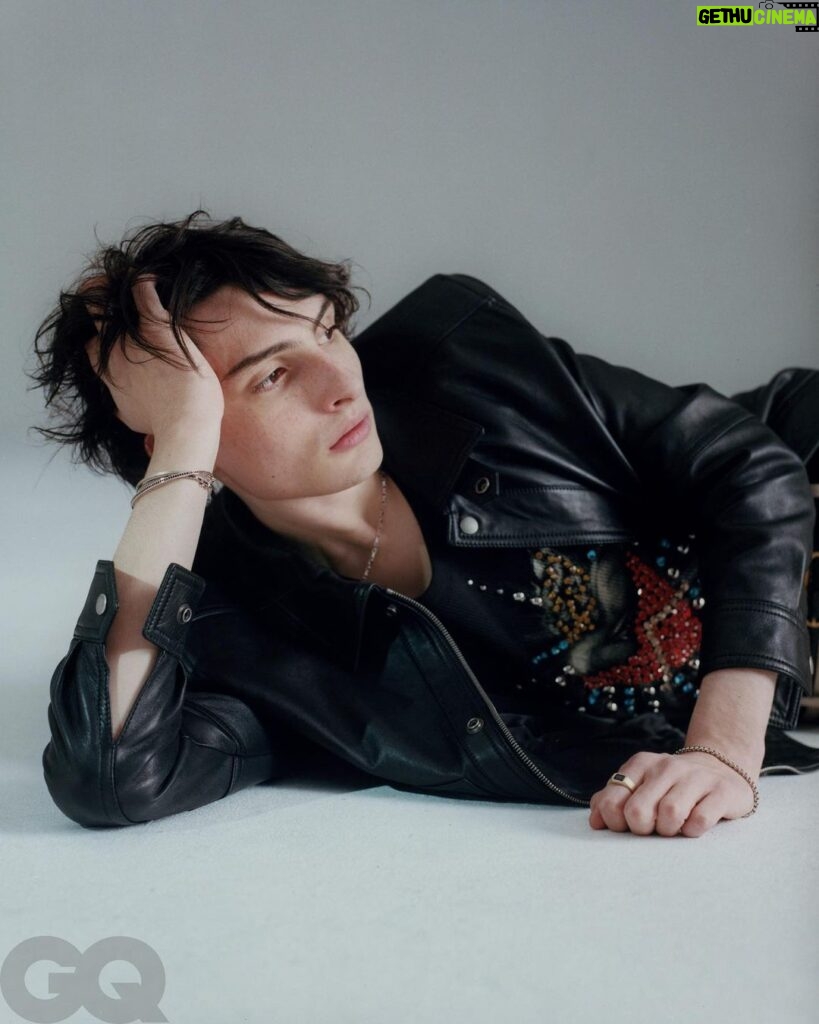 Finn Wolfhard Instagram - “It’s going to be nuts to finish it. It’s going to be amazing, but it’s going to be nuts.” @finnwolfhardofficial talks to #GQHYPE on life after #StrangerThings. Read the story by @eileencartter and see all the photos by @juliusmfrazer at the link in bio. Styled by @branduh.