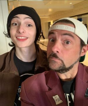 Finn Wolfhard Instagram - A man for all seasons, and ever indie.  Check out the long chat I had with @thatkevinsmith at his bio, and don’t forget to see him on the road with @jaymewes