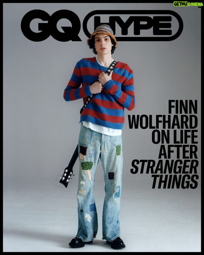 Finn Wolfhard Instagram - Thx @gq! Link in the bio 📖