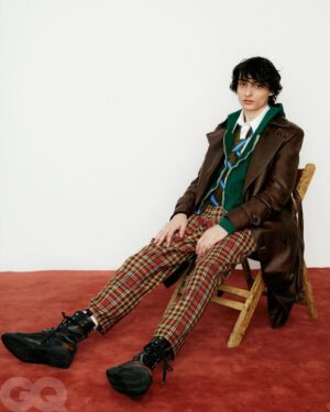 Finn Wolfhard Instagram - “It’s going to be nuts to finish it. It’s going to be amazing, but it’s going to be nuts.” @finnwolfhardofficial talks to #GQHYPE on life after #StrangerThings. Read the story by @eileencartter and see all the photos by @juliusmfrazer at the link in bio. Styled by @branduh.
