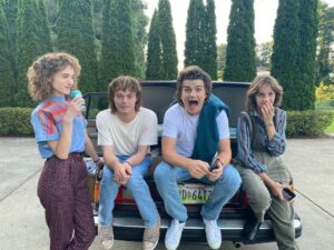 Finn Wolfhard Instagram - VOL. 2 is out now. Let’s do it one more time ❤️ @strangerthingstv