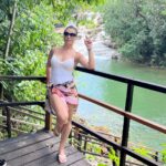 Franciely Freduzeski Instagram - A boniteza da vida em Bonito! #cura#fibromialgia #saude #amor#vida#bonito#cachoeiras #trilhas ❤️🦋🙏🏻🌸💐🌹 Cachoeiras do Rio do Peixe
