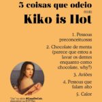 Francisco Soares Instagram – Pedimos ao @kikoishot uma lista com 5 coisas que adora e 5 coisas que odeia.

Kiko is Hot é argumentista e protagonista de #CasaDoCais e Mr. X em #5Starz ambas na @rtpplay e também a Testemunha em #15’ com estreia no @festfilmfestival