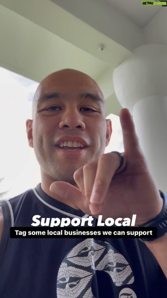 Frank Camacho Instagram - Tag a local business we can all support below!