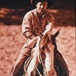 Frank Stallone Jr. Instagram - In my Cowboy days on a stud paint. Man was I happy.🇺🇸🙏 #studhorse #painthorse #pintopony