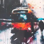 Frank Stallone Jr. Instagram - One of my favorite pieces of art, reminds of my youth walking down Market St in center city in the rain. Rain soothes my restless soul. @philadelphia.pennsylvania #centercityphilly #marketstreetphilly