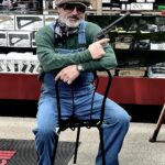 Frank Stallone Jr. Instagram - At my favorite gun shop American Arms in Glendale. I'm holding a Smith and Wesson Model 29 N frame 44 Magnum 8"3/8 barrel. Clint Eastwood in the first two Dirty Harry films had the same pistol but with a 6 1/2 inch barrel in Sudden Impact he used the 44 auto mag in Dead Pool and the Enforcer he went back to the model 29 and used a 6” barrel Notice my finger is not the trigger. Gun safety is paramount. #gunsaftey #smithandwesson #dirtyharry