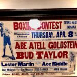 Frank Stallone Jr. Instagram - This is an extremely rare poster of Charles Bud Taylor vs Abe Goldstein circa 1927. Taylor is considered one of the great Bantamweights of all time,unfortunately two fighters died at his hands Frankie, Jerome and Clever Sencio . Bud had to 164 professional fights, he was called the Blonde Terror of Terre Haute,Indiana. After he retired he owned a very popular nightclub in Los Angeles where he died in 1962 at 58 yrs old.