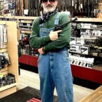 Frank Stallone Jr. Instagram - At my favorite gun shop American Arms in Glendale. I'm holding a Smith and Wesson Model 29 N frame 44 Magnum 8"3/8 barrel. Clint Eastwood in the first two Dirty Harry films had the same pistol but with a 6 1/2 inch barrel in Sudden Impact he used the 44 auto mag in Dead Pool and the Enforcer he went back to the model 29 and used a 6” barrel Notice my finger is not the trigger. Gun safety is paramount. #gunsaftey #smithandwesson #dirtyharry