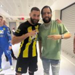 French Montana Instagram - LEGENDARY !!! I WANNA THANK SAUDI ARABIA. IT WAS A GREAT HONOR THAT YOU CHOSE ME TO PERFORM AT THE OPENING CEREMONY OF A NEW ERA IN SAUDI FOOTBALL ⚽️ #CB 🌊🌊 Saudi Arabia