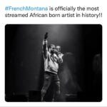 French Montana Instagram - 🇲🇦That lil immigrant boy had faith ! Thank you to all my fans love y’all ( DOCUMENTARY COMING SOON )….. let’s make more history … a GOAL without a plan is a wish 🇲🇦🇲🇦