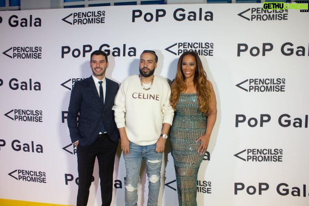 French Montana Instagram - I was so honored to be recognized for my humanitarian work @pencilsofpromise’s gala, and now I am proud to continue to support  the groundbreaking work they’re doing to help children everywhere go to school. Let’s make sure all kids have a safe environment to learn – join me to help build three new schools. Link in my story