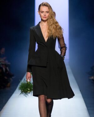 Frida Gustavsson Instagram - I will never forget last night. Thank you Jean-Paul, Tanel and all the team at Gaultier for creating a testament to the magic of fashion. From the first time I had the honor to be a part of your show, over 10 years ago, to last night you have taught me the true transformative power of fashion. You saw sides and qualities in me that no one, not even me, could see and for that I am forever grateful. To have been a part of your universe has been one of the biggest highlight of my career and something I’m immensly proud of. See you soon and love always ❤️ @jpgaultierofficial @tanelbedrossiantz