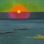 Frida Gustavsson Instagram – Sunset by Félix Vallotton (1913)