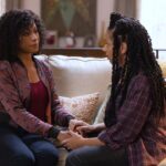 Gabrielle Dennis Instagram - ONLY TWO EPISODES LEFT, so tune into @appletv tonight for episode 109 and find out why Deerfest is on everyone's mind and how everything isn't what it seems. And shoutout to our writers for another great episode 💪🏾💙🦋 we hope you all have been enjoying the show! #TheBigDoorPrize #FYC #AppleTVplus