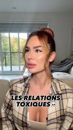 Gabrielle Marion Instagram - Avez vous déjà vécu une relation aussi toxique que ça vous? 😵‍💫☠️ 

#relationtoxique #québec #amour