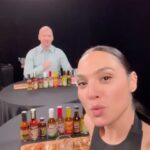 Gal Gadot Instagram – 🥵🍗🖤@firstwefeast @hotones @seanseaevans