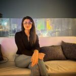 Garima Parihar Instagram - "Lost in the mesmerizing glow of city lights, where dreams come to life." 🏙️💫✨ . . . #ootd #photooftheday #picoftheday #instagram #instalike #instalike #instadaily #instamood #instastyle #love #bts #bestoftheday Marine Drive Mumbai