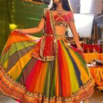 Garima Parihar Instagram – “Radiating the Colors of Tradition 🌈✨
.
#ootd #instagood #photography #picoftheday #instadaily #instafashion #instamood #instagram #instaphoto #photooftheday #picoftheday Mumbai, Maharashtra