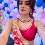 Garima Parihar Instagram - "Enveloped in Ethereal Elegance: Blooming Brightly in Pink 🌸👗 #PinkPerfection #LehengaLove" .#ootd #photo #picoftheday #instagood #instagram Mumbai, Maharashtra