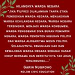 Garin Nugroho Instagram - saatnya menegakkan etika berbangsa @iskandarloedin @tiopksdw @ong.hariwahyu @madanifilmfest @ferroferizka