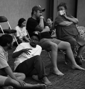 Garin Nugroho Instagram - Selamat tahun Baru para sahabat : peta baru, langkah baru, kebersamaan dan kolaborasi  baru , kreativitas baru , spirit baru, segalanya dari  Nol . Salam semangat baru team cineorchestra “ Samsara “ ( musik Gabber modus operandi - Gamelan Sudirana ) @almostgita @bayu_ario @batarago @dayuaryadayuani @retno_damayanti @vidasylvia @suara88 @julietburnett @raipendet @guspangsua @seorang_puthut @aldoswastia @wy_sudirana @kasimyn @icanharem