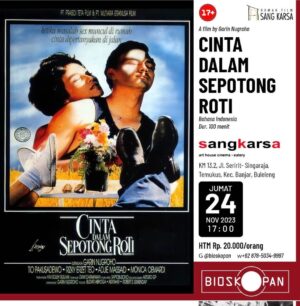 Garin Nugroho Instagram - Yuk sahabat Bali, saksikan , Karya film cerita pertama saya tahun 1991, ketika film Indonesia mati suri, meraih piala amtenas( penonton terbanyak ) , best film, best kamera, best editing, best musik FFI 1991  dan best young director Tokyo film fest, Kini juru kamera Mas Soleh meraih live achievent award  FFI 2023. terimakasih produser, team dan para pemain.Trimahkasih bioskopan @tiopakusadewo63 @reskyteo @mincrut @andhypulung @dharmawan_dwiki_official @atung_gp @dyherlin @ekkyij @hikmat_darmawan @ifdclub @mahendrabudaya @amandarawles @iskandarloedin @retno_damayanti @laurabas @timobros @fajarnugrs @kinoizky @fftvikj @bioskopan @wisatsana @dayuaryadayuani @wy_sudirana @guspangsua @psuasta