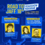 Garin Nugroho Instagram - ROAD TO JAFF 18 thn : Palembang, Medan , Makasar dst dst @jaffjogja @ajishdibyo @ifa_isfansyah @kamilandini @madanifilmfest @laurabas @angginoen @djenarmaesaayu