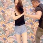 Gehana Vasisth Instagram - My first salsa session ever … . . . . #salsa #salsadancing #salsadance #salsaromantica #salsacubana #happy #gehanavasisth #couple #coupledance #dancer