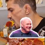 George Hardwick Instagram - The most IMPORTANT thing to do before leaving to grab that UFC contract... One more MANJAROS PARMO! @manjarosrestaurant #mma #ufc #food #reels