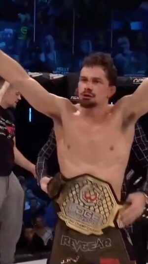 George Hardwick Instagram - “This is my 🤬 belt!” 

#OnThisDay one year ago, @GeorgeHardwickMMA claimed the prestigious CW lightweight title at our 20th anniversary event! 🏆