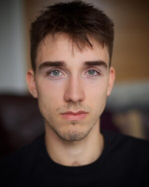 George Robinson Instagram - new headshot for doing stuff... thanks to @littletitan.  Year 1 of #vanessahaineslongstoryseries
