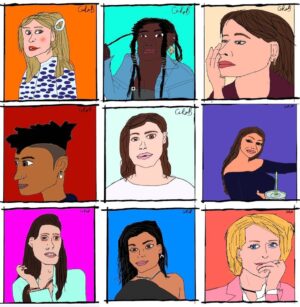George Robinson Instagram - Happy international women’s day

A collection of my #slightlyshitportraits