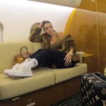 Georgina Rodríguez Instagram - @alo 🌃🛫🌚💙 #ad