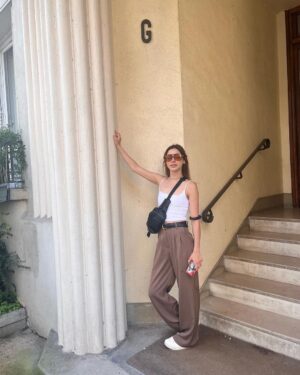 Gia Mantegna Instagram - that time we snuck into my old apartment and rode off into the sunset 💫